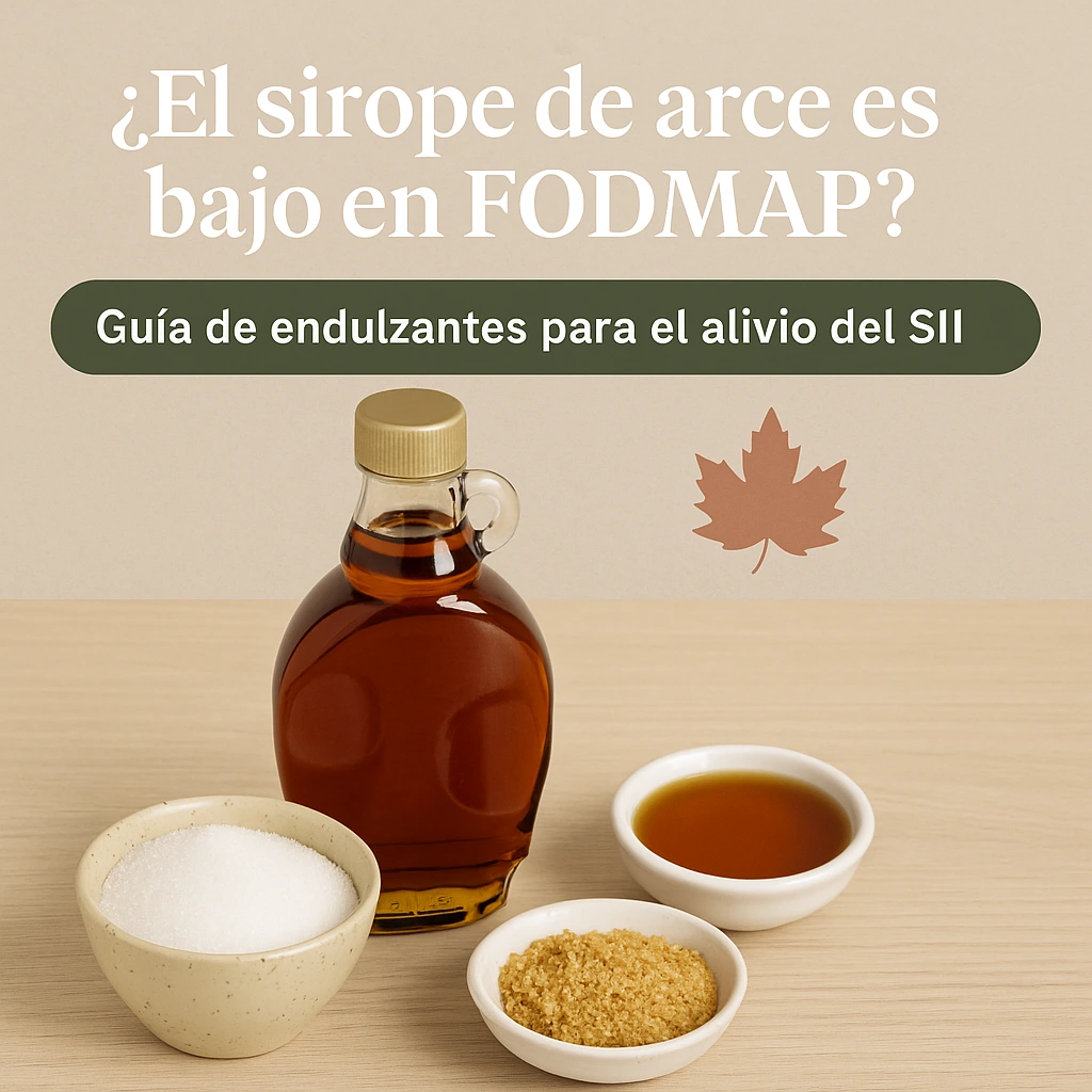 ¿El Sirope de Arce es bajo en FODMAP?