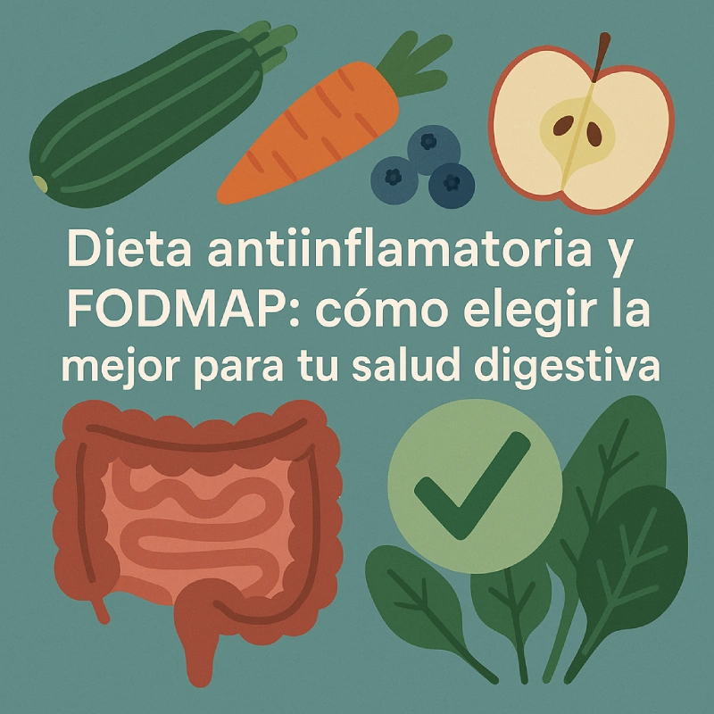 Dieta antiinflamatoria y FODMAP