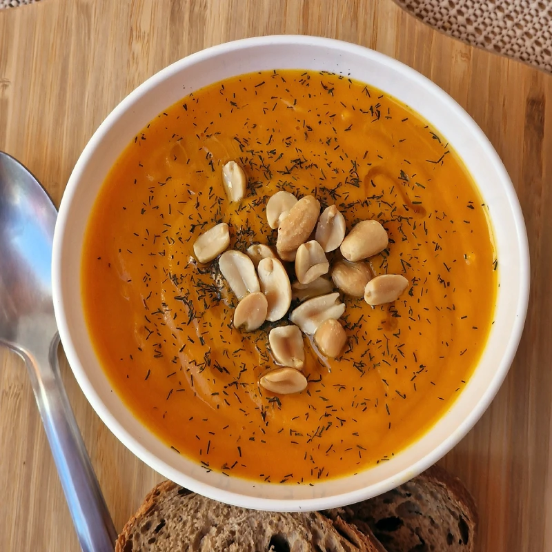 Crema de Zanahoria Baja en FODMAPs