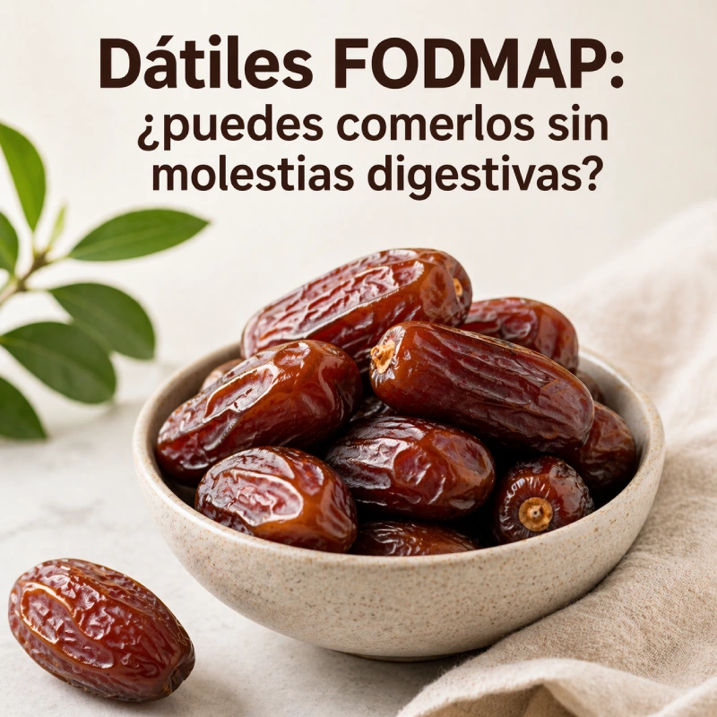 Dátiles FODMAP - ¿puedes comerlos sin molestias digestivas?